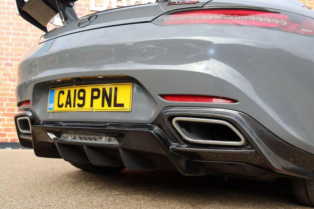 RZ Style Rear Diffuser Set - C190 AMG GT (2015-2017).