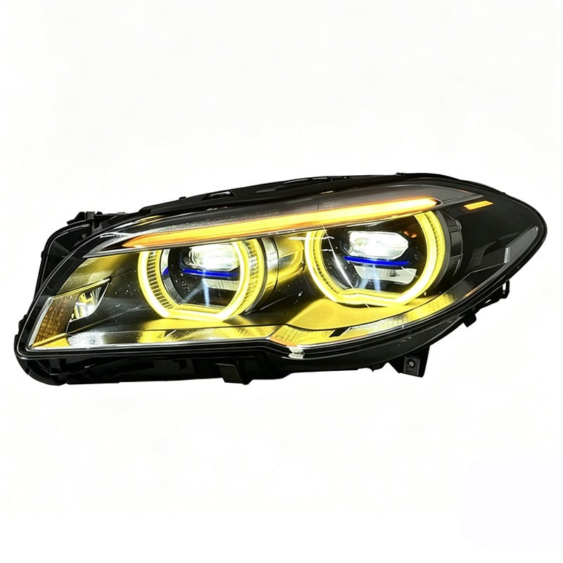 Dual-Color LCI V2 Style LED Headlights - BMW F10 5 Series & M5