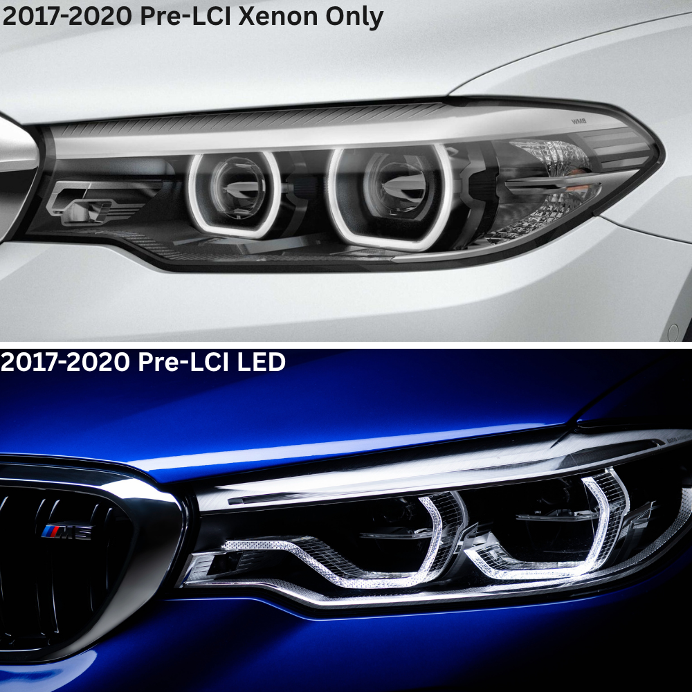 LCI Style LED Headlights - BMW F90 M5 & G30 5 Series (2018-2020)