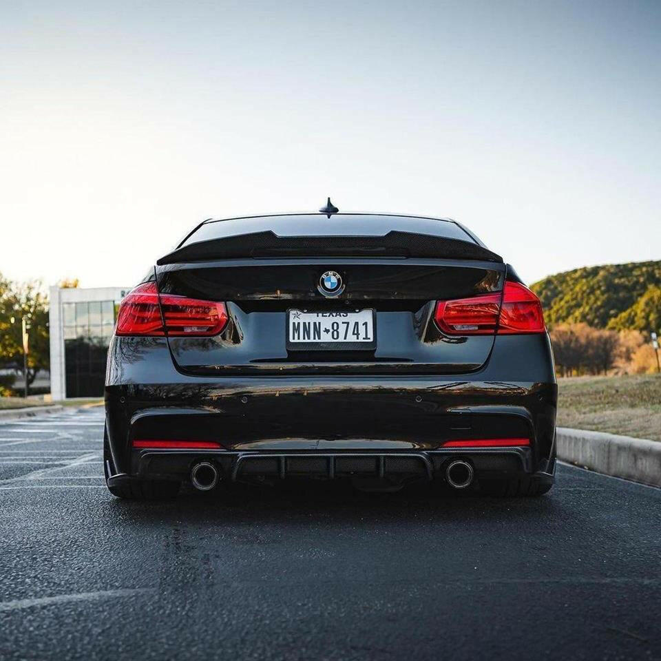 PSM Style Carbon Fiber Spoiler - F30 3 Series.