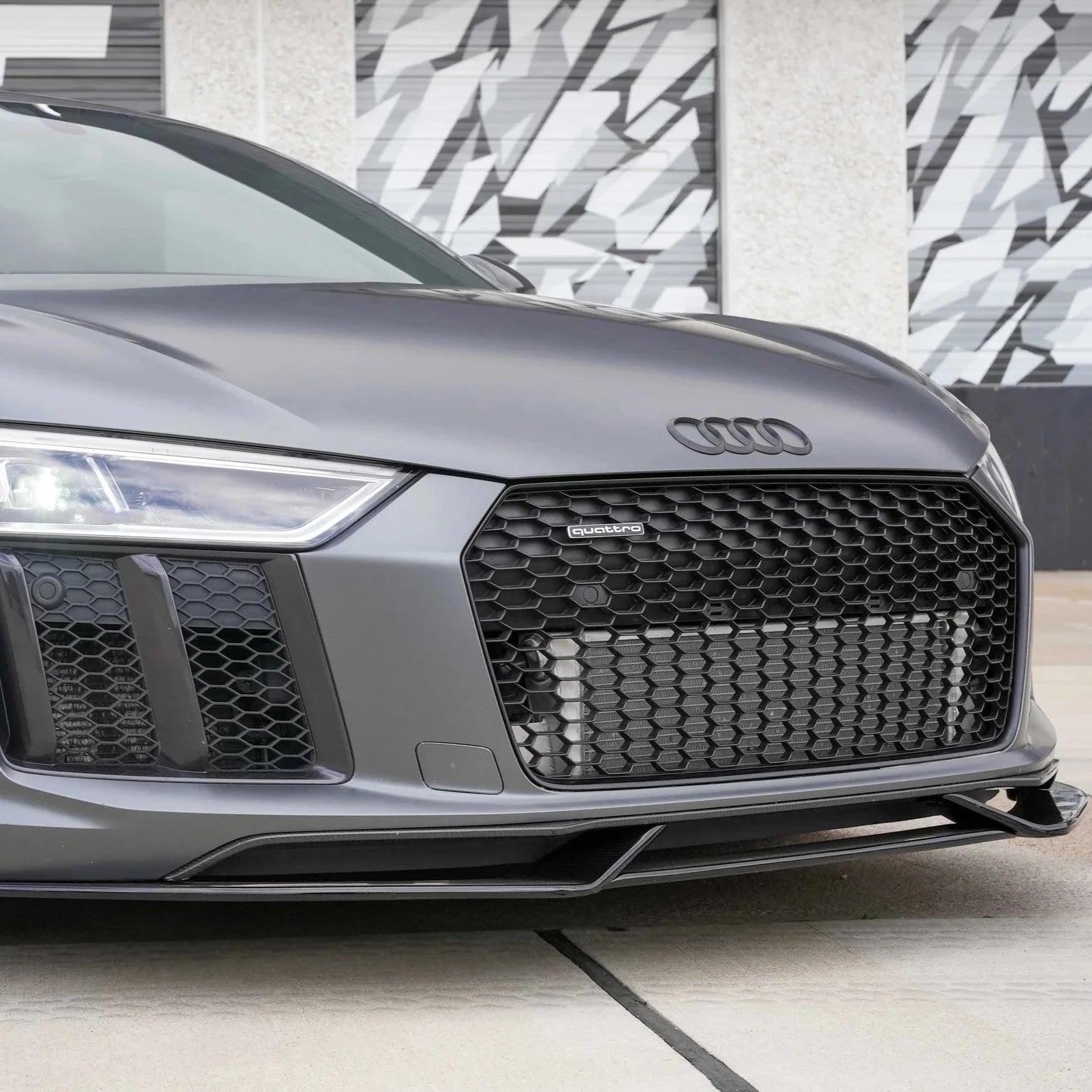 Euro Auto Style V1 Carbon Fiber Lip - Audi R8 (2016-2018) - Euro Auto Design