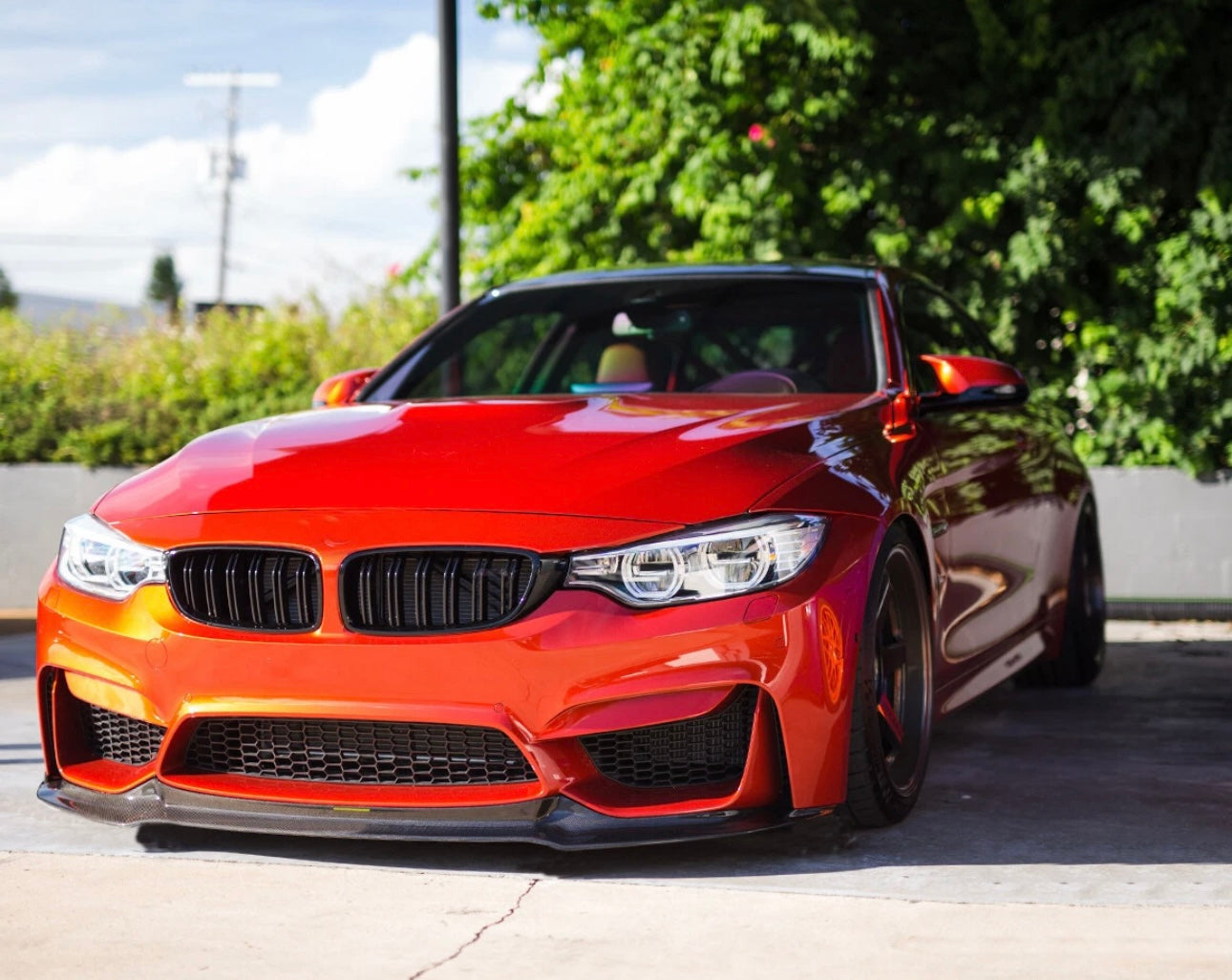 V Style Carbon Fiber Front Lip - F80 M3 | F82/F83 M4