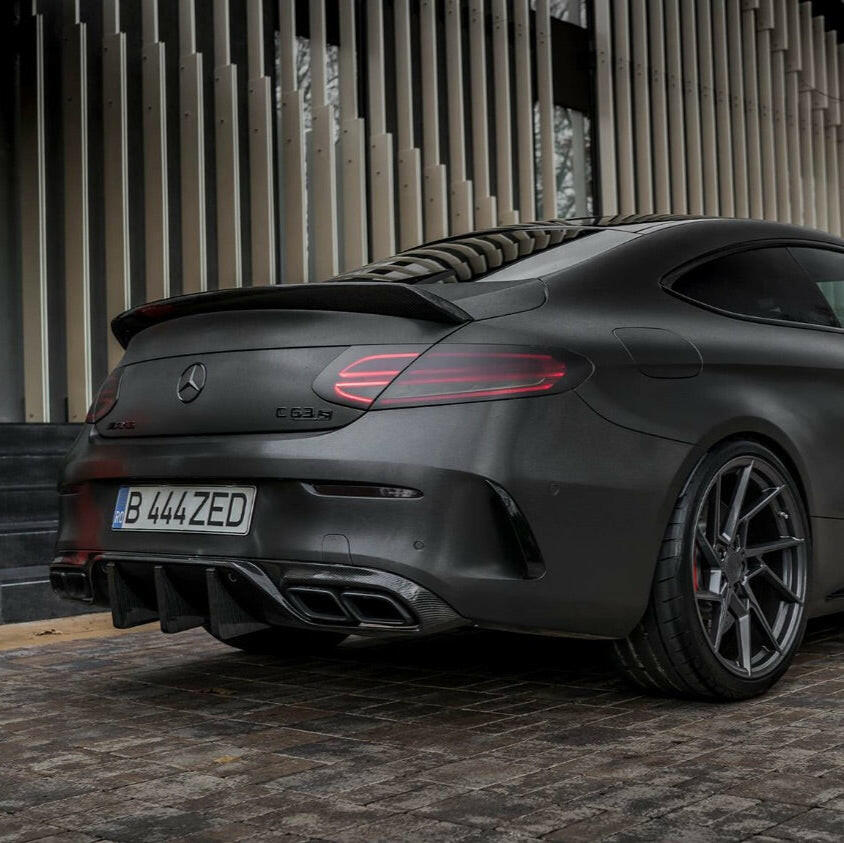 Carbon Fiber Rear Diffuser V2 - C205 AMG C63 Coupe.