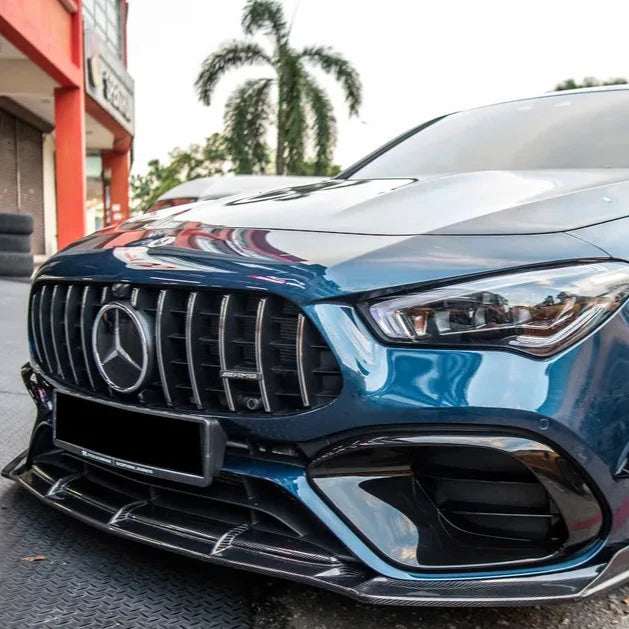 Euro Auto Style Carbon Fiber Front Lip - C118 CLA 45 AMG (Pre-LCI).