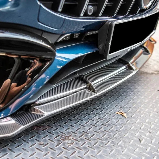 Euro Auto Style Carbon Fiber Front Lip - C118 CLA 45 AMG (Pre-LCI).