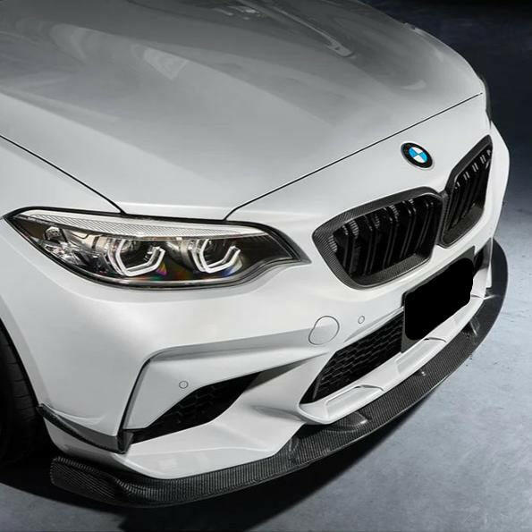 3D Style Carbon Fiber Front Lip - F87 M2.