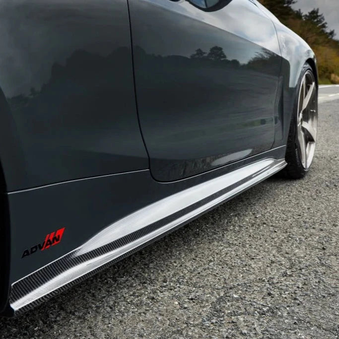 3D Style Carbon Fiber Side Skirts - G22/G23/G26 4 Series.