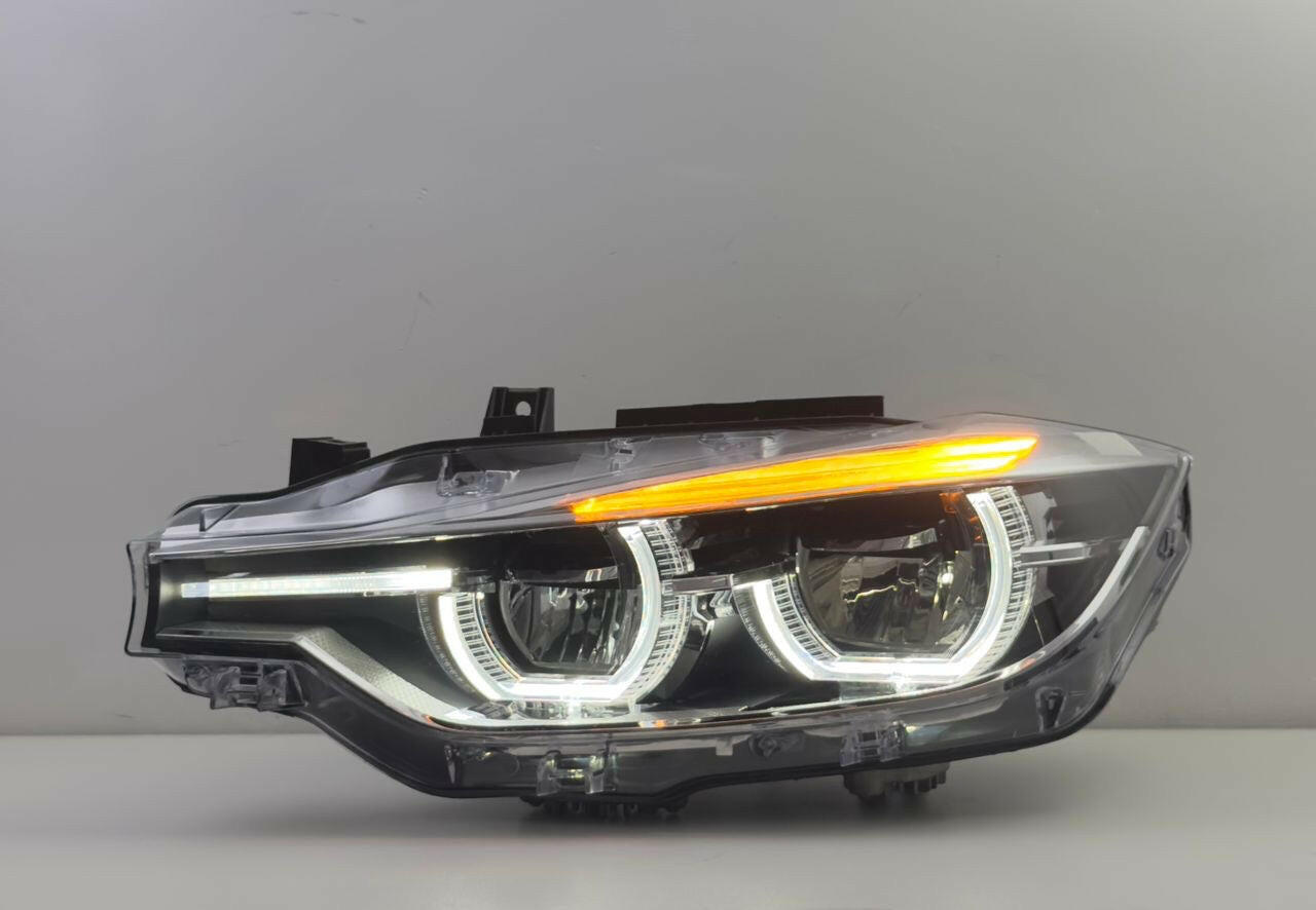 Switchback Dual-Color LCI LED Headlights – BMW F30 3 Series.