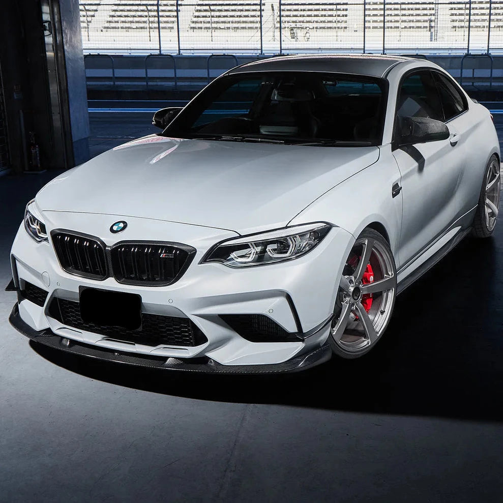 3D Style Carbon Fiber Front Lip - F87 M2.