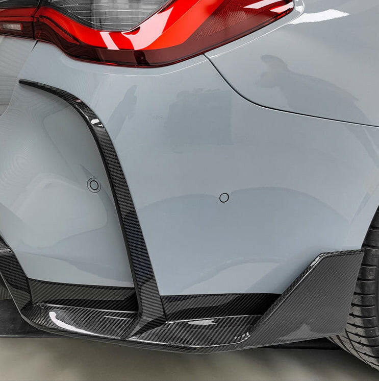 Paktechz Carbon Fiber Rear Splitters - G80 M3 | G82/G83 M4.