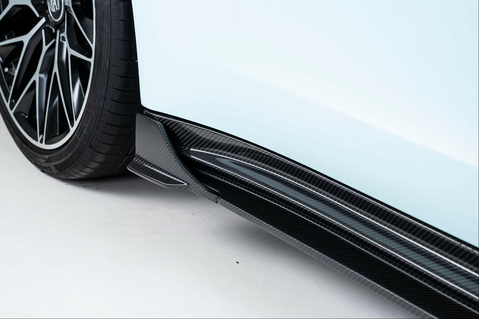 Paktechz Carbon Fiber Side Skirts - Porsche Panamera (971).