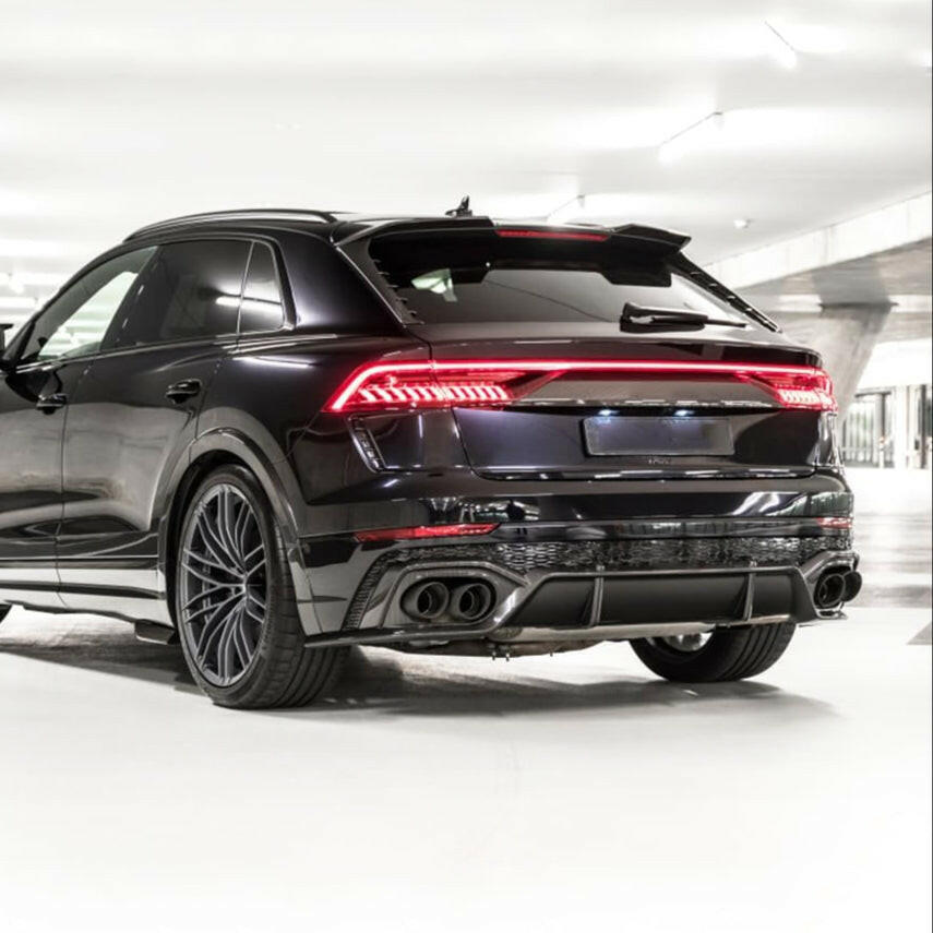 Euro Auto Style Carbon Fiber Rear Diffuser - Audi RSQ8.