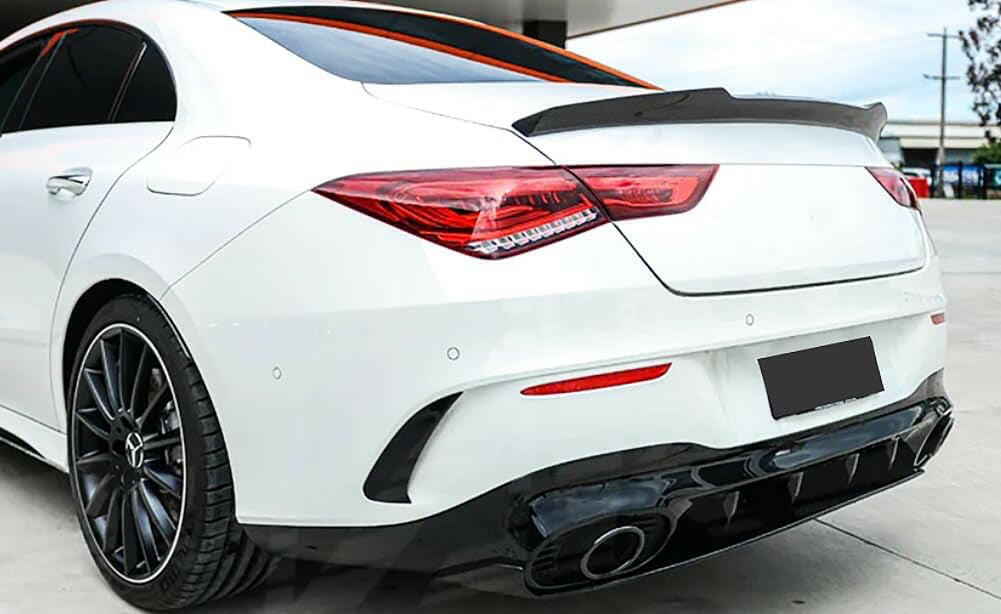 FD Style Carbon Fiber Spoiler - C118 AMG CLA 45.