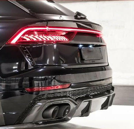 Euro Auto Style Carbon Fiber Rear Diffuser - Audi RSQ8.