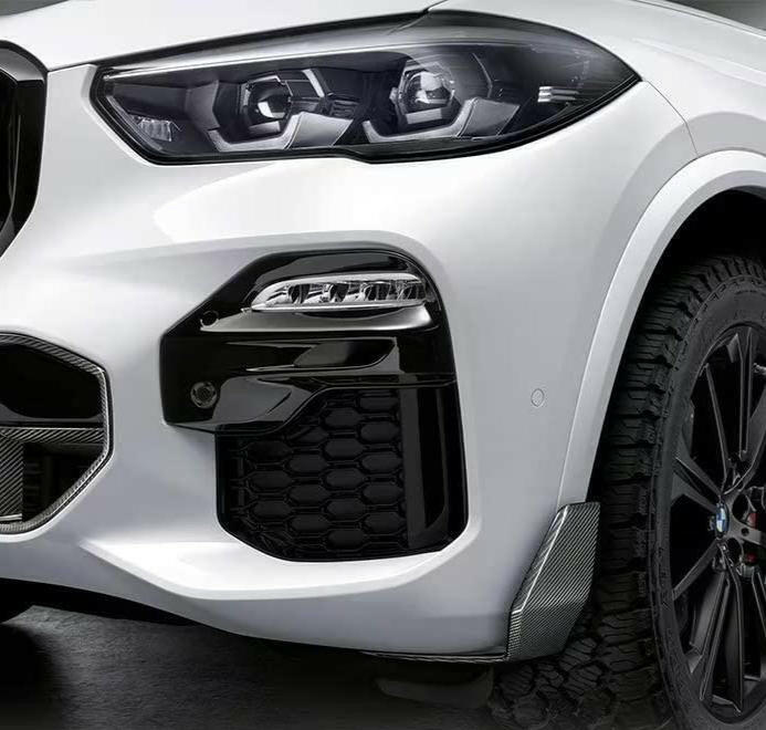 P Style Carbon Front Canard Lip Splitters - G05 X5.