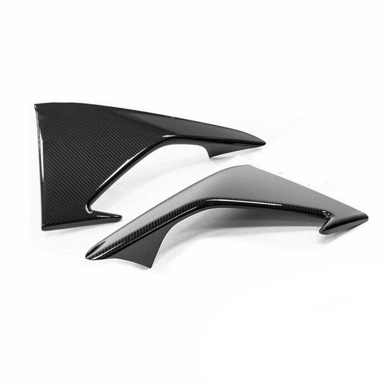 Carbon Fiber Upper Bumper Splitter Set - F87 M2.