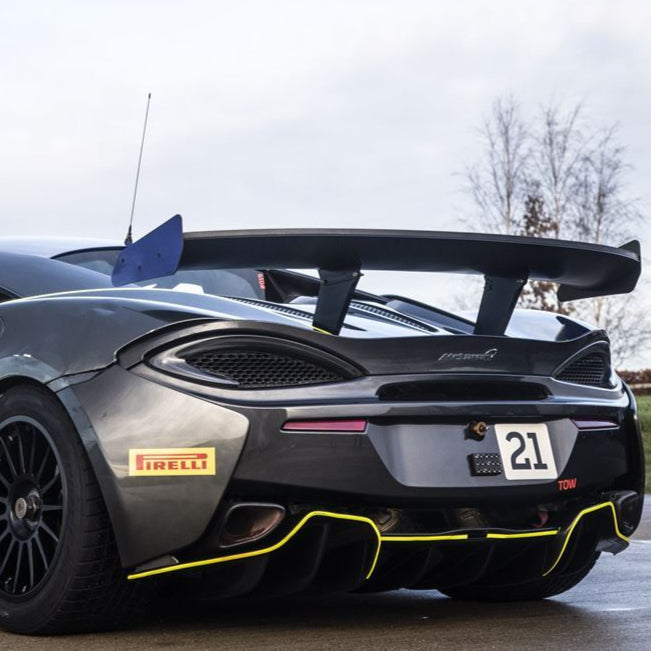 GT4 Style Carbon Fiber Wing - McLaren 570s
