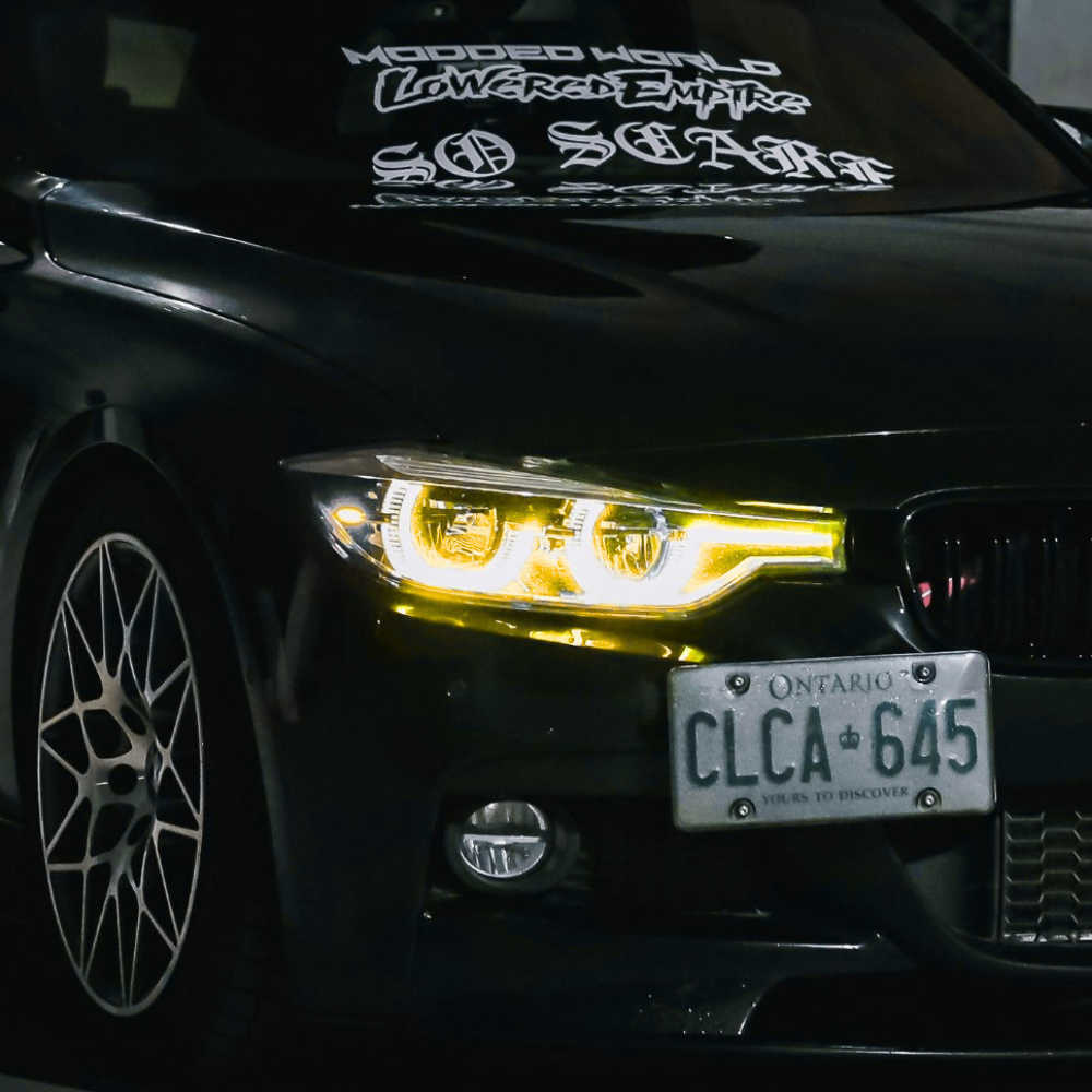 Switchback OEM White/CSL Yellow DRL Module Set - BMW F30 3 Series