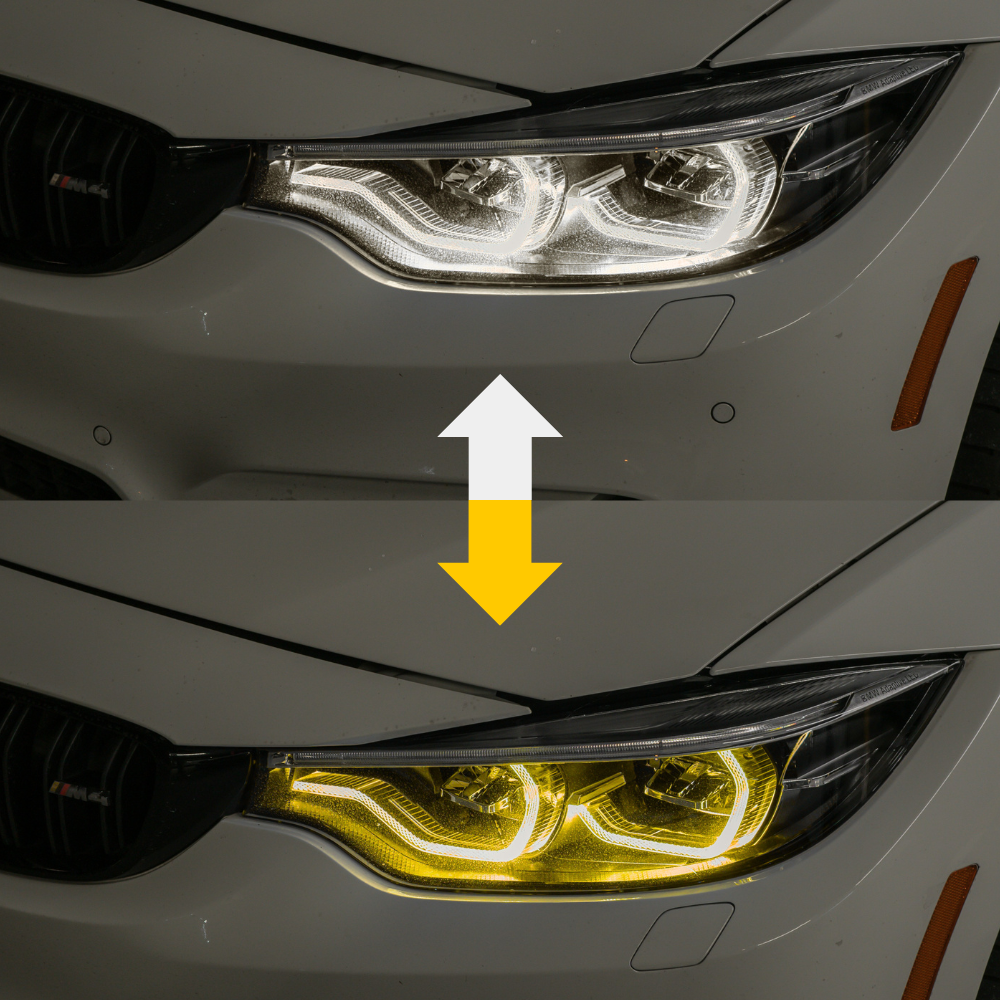 Switchback OEM White/CSL Yellow DRL Module Set - BMW F80 M3 | F82 M4 | F32 4 Series