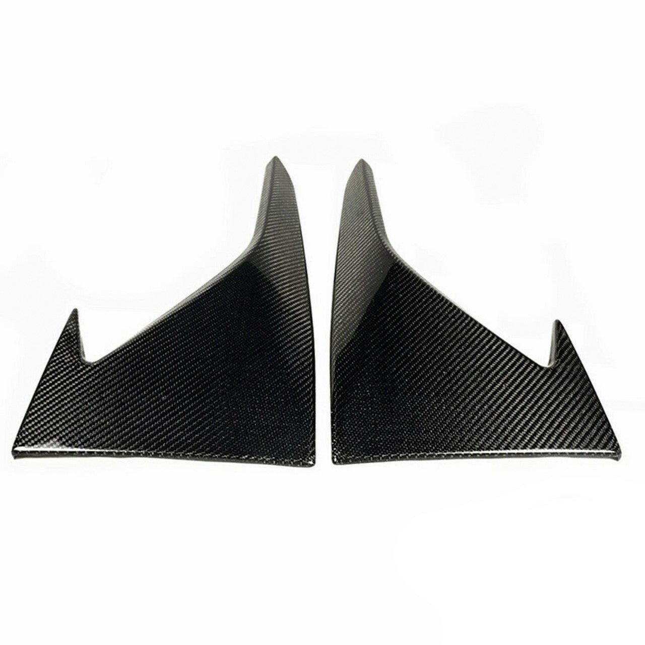 Carbon Fiber Upper Bumper Splitter Set - F87 M2.