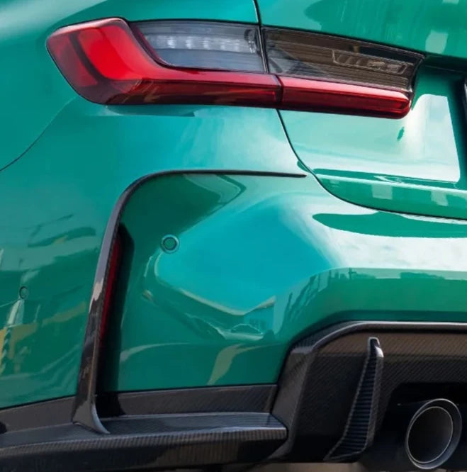 Paktechz Carbon Fiber Rear Canards - G80 M3 | G82/G83 M4.