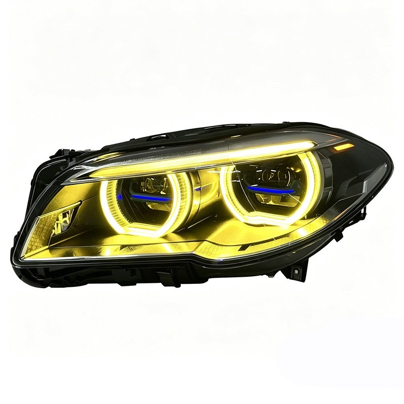 Dual-Color LCI V2 Style LED Headlights - BMW F10 5 Series & M5