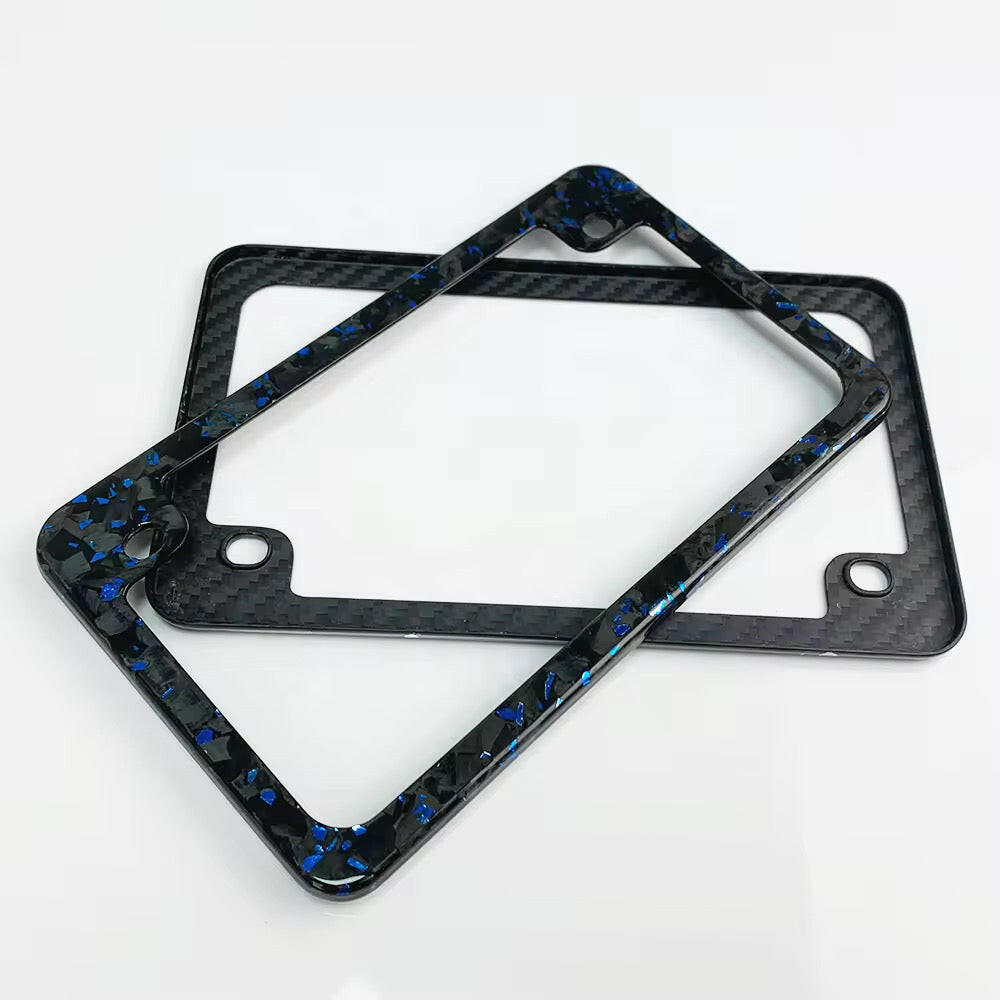 Forged Carbon Fiber License Plate Hold.