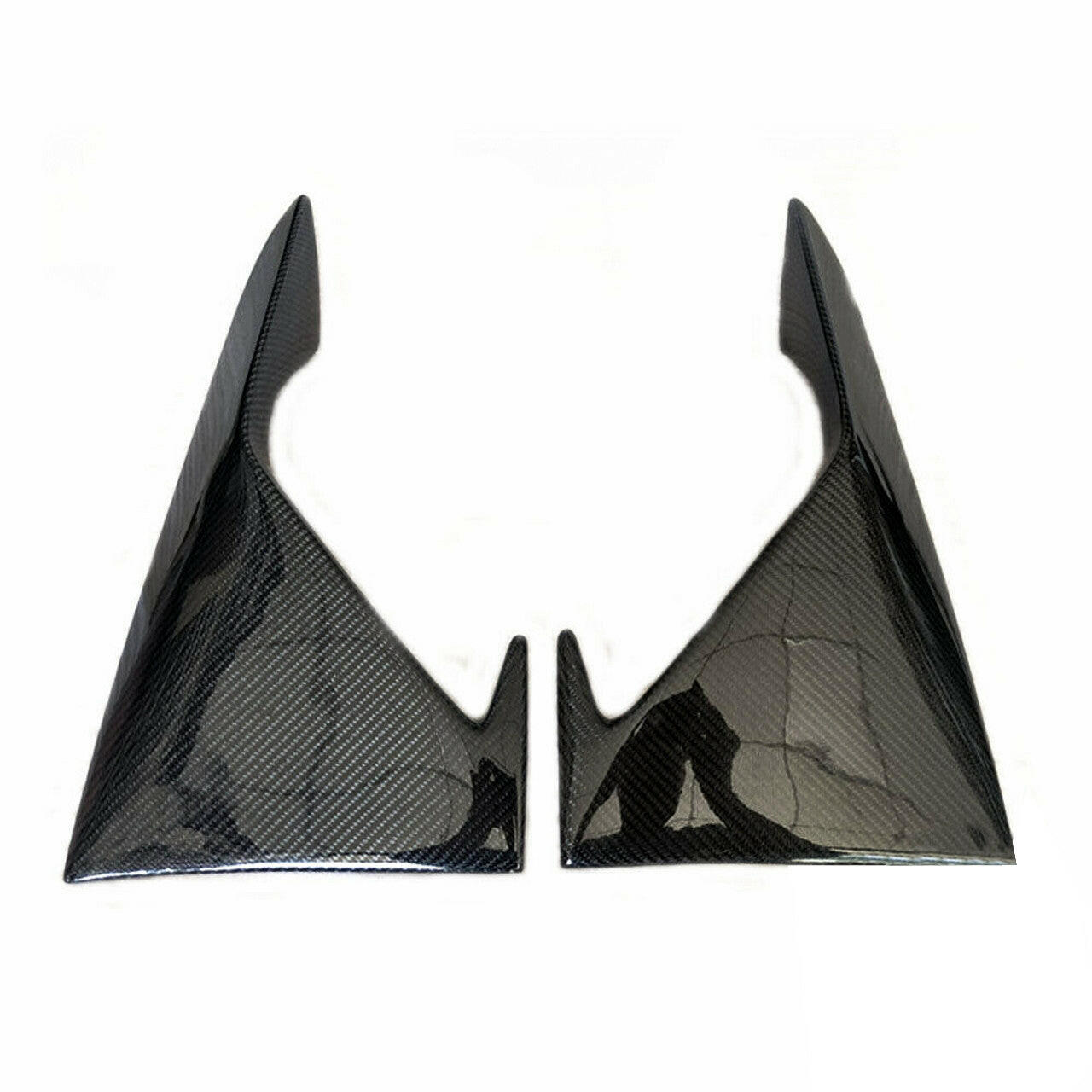 Carbon Fiber Upper Bumper Splitter Set - F87 M2.