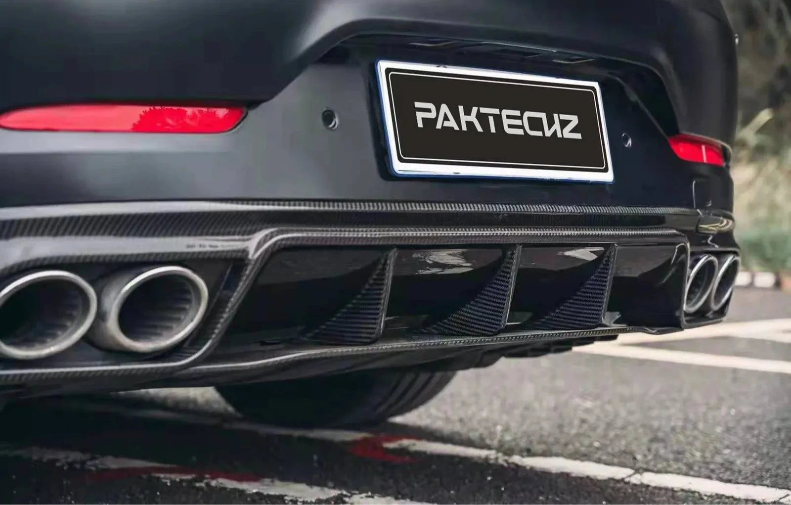 Paktechz Carbon Fiber Diffuser - X290 AMG GT 50/53 (2019-2022).
