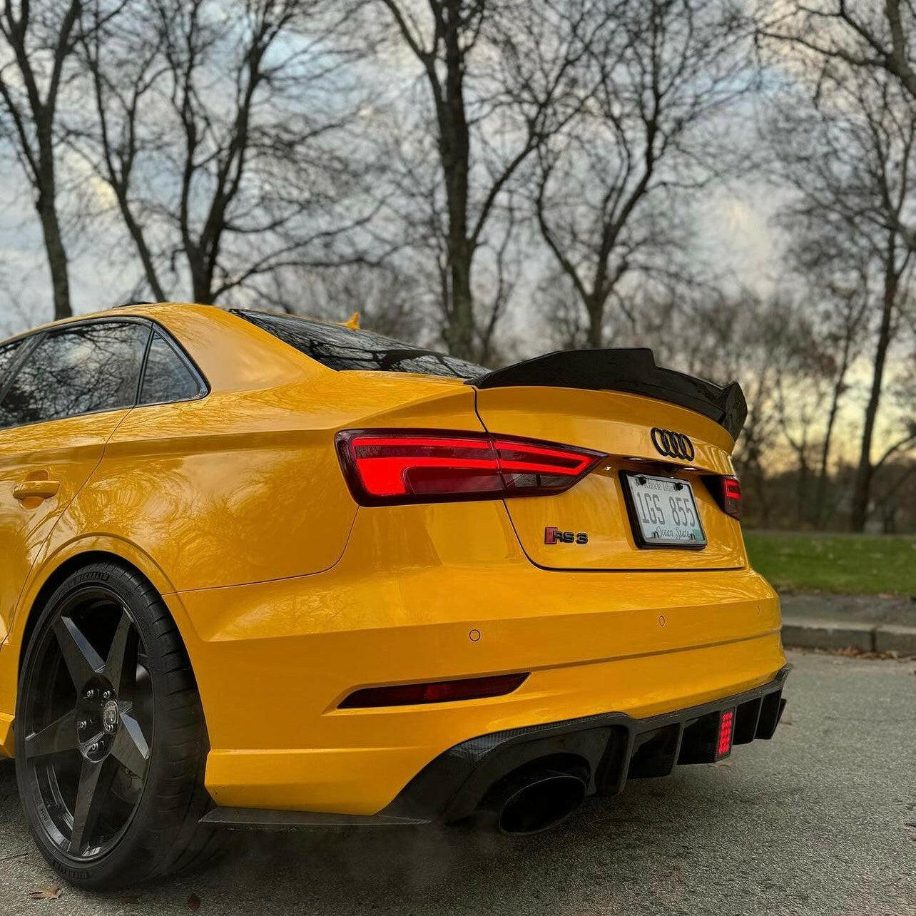 PSM Style Carbon Fiber Spoiler - Audi A3/S3/RS3 (2014-2020).