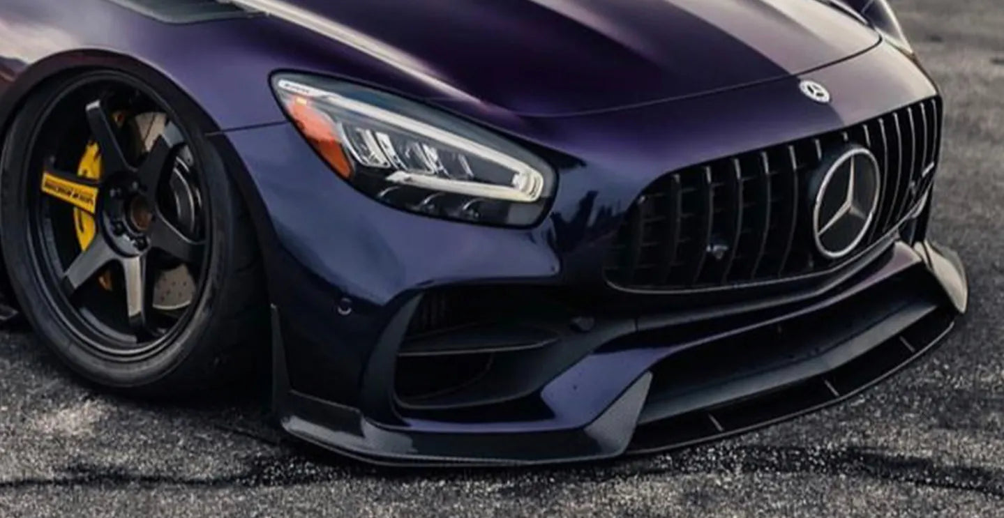 Paktechz Carbon Fiber Front Lip - C190 AMG GT (2018-2021).