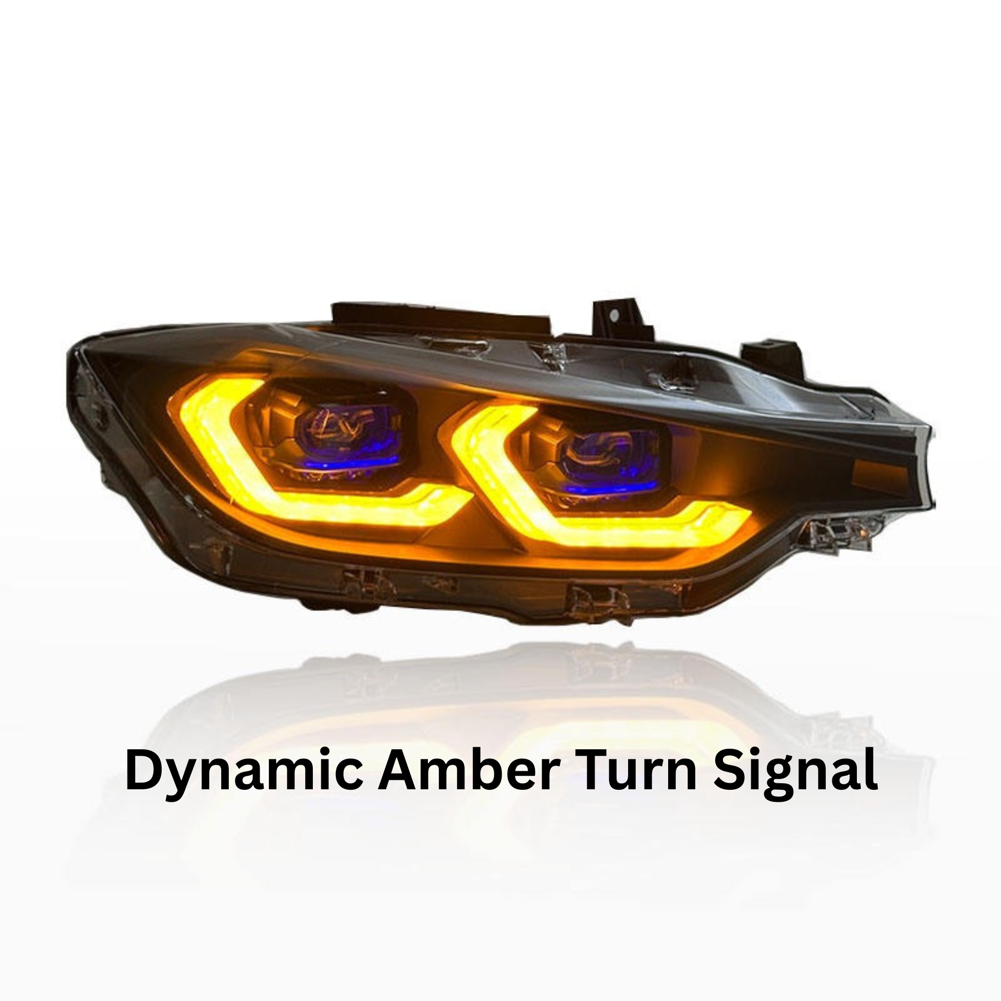Switchback Dual-Color M Style Headlights – BMW F30 3 Series
