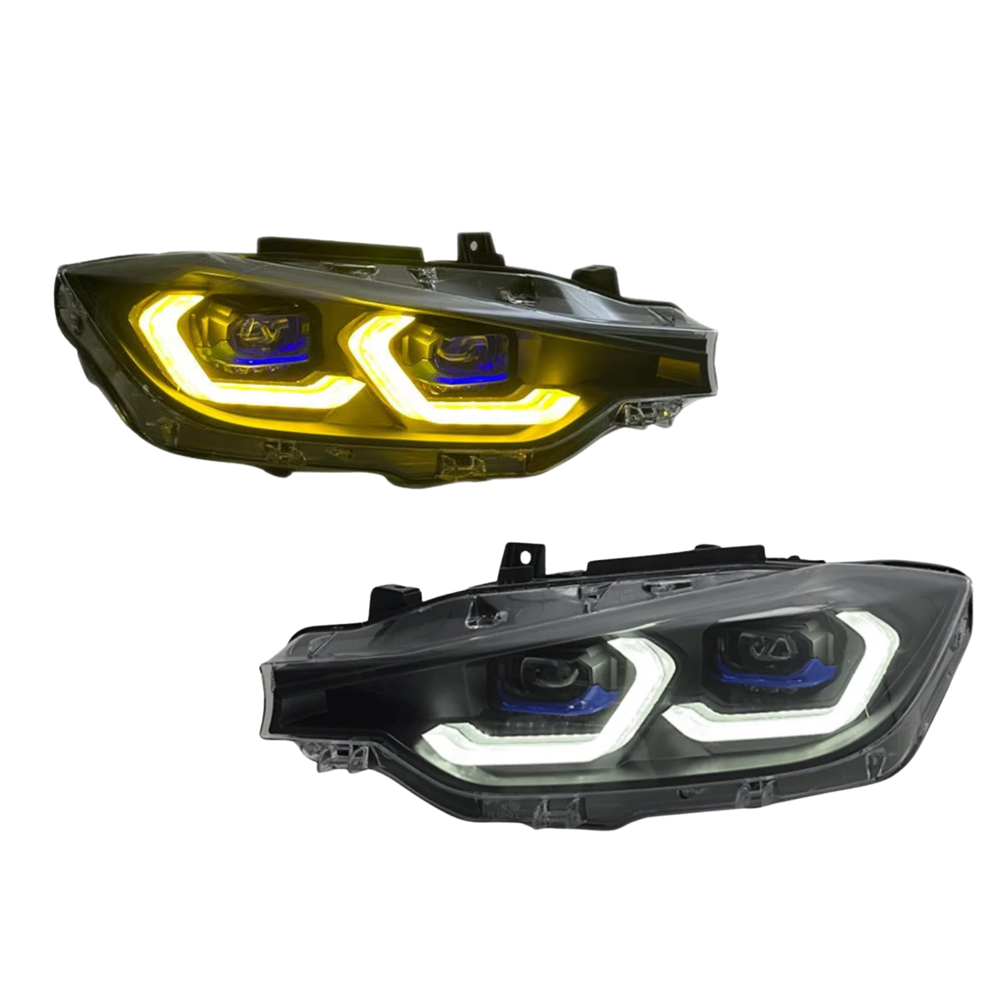 Switchback Dual-Color M Style Headlights – BMW F30 3 Series