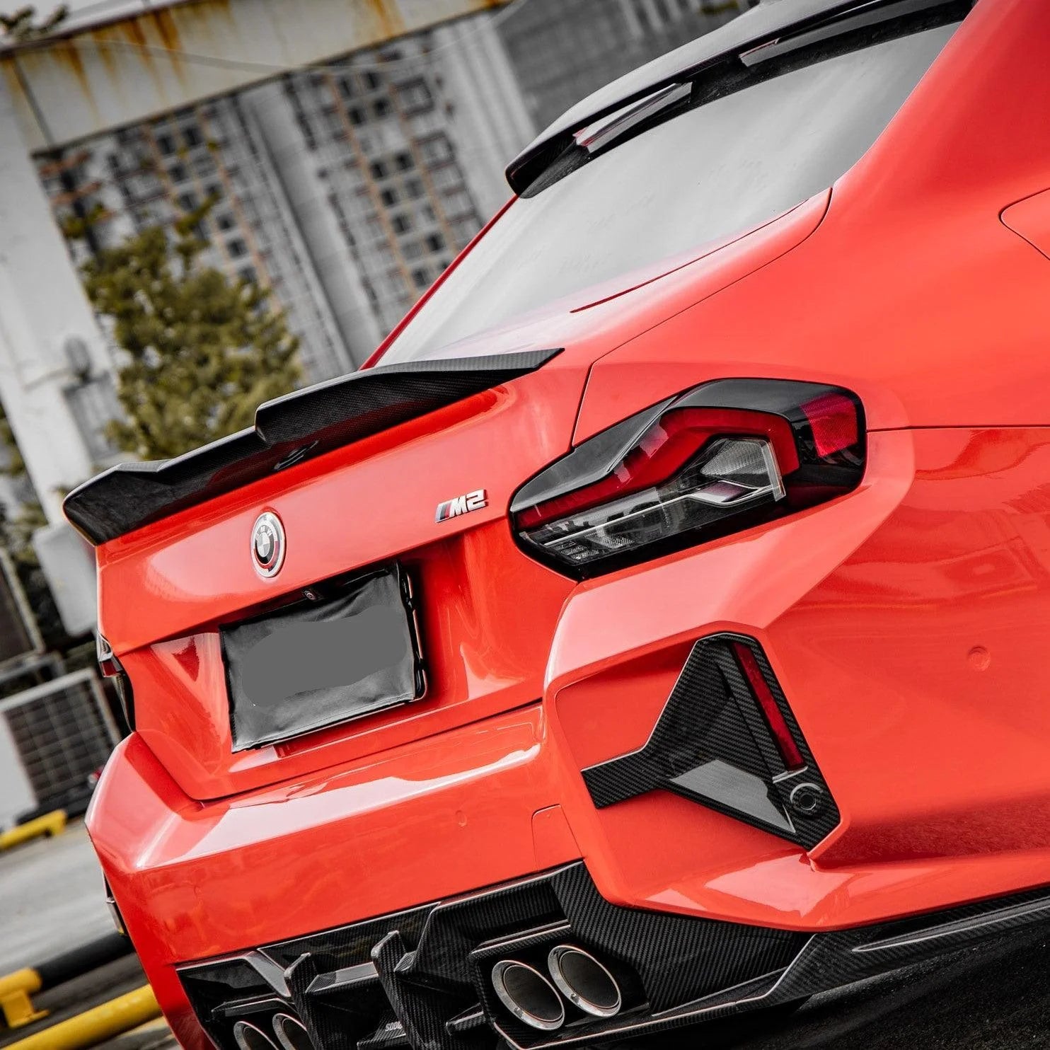 MP Style Carbon Fiber Spoiler - G87 M2.