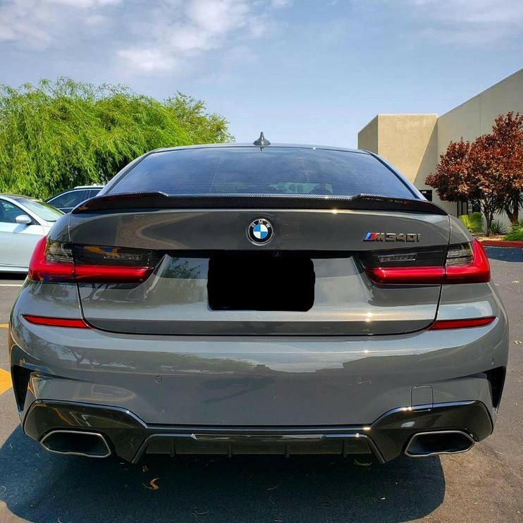 CS Style Carbon Fiber Spoiler - G20 3 Series.
