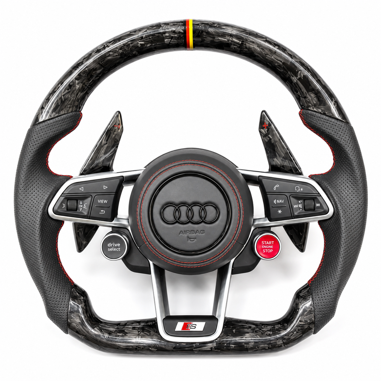 Audi R8 Style Fully Customizable Steering Wheel