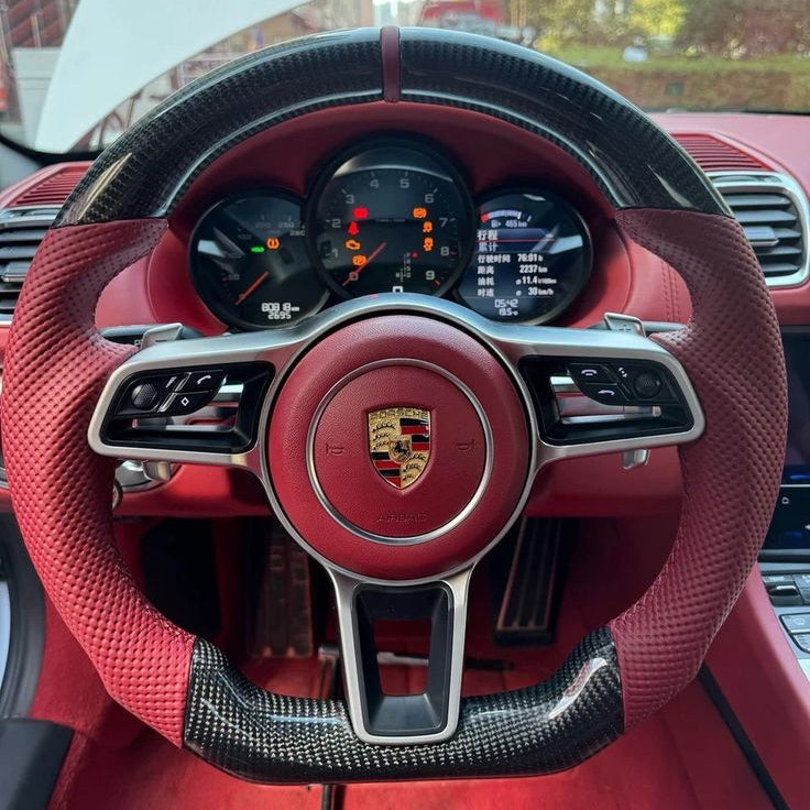 Porsche Fully Customizable Steering Wheel