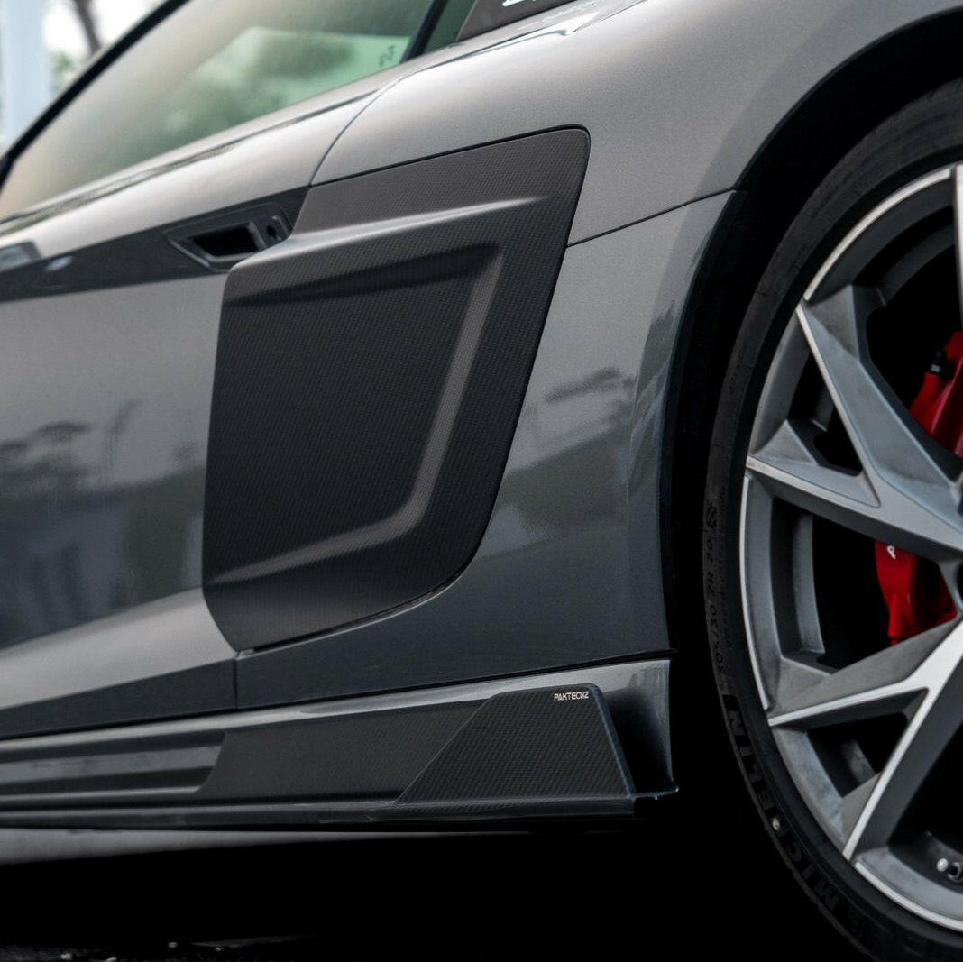 Paktechz Carbon Fiber Door Panel Blades - Audi R8 (2019-2024).