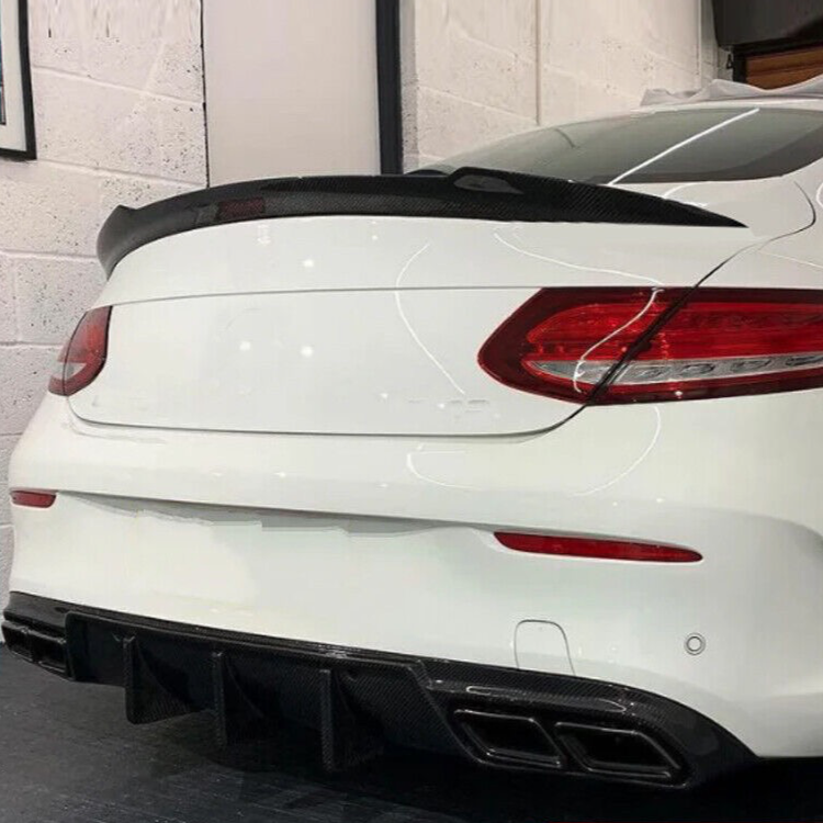 PSM Style Carbon Fiber Spoiler - C205 AMG C63 Coupe.