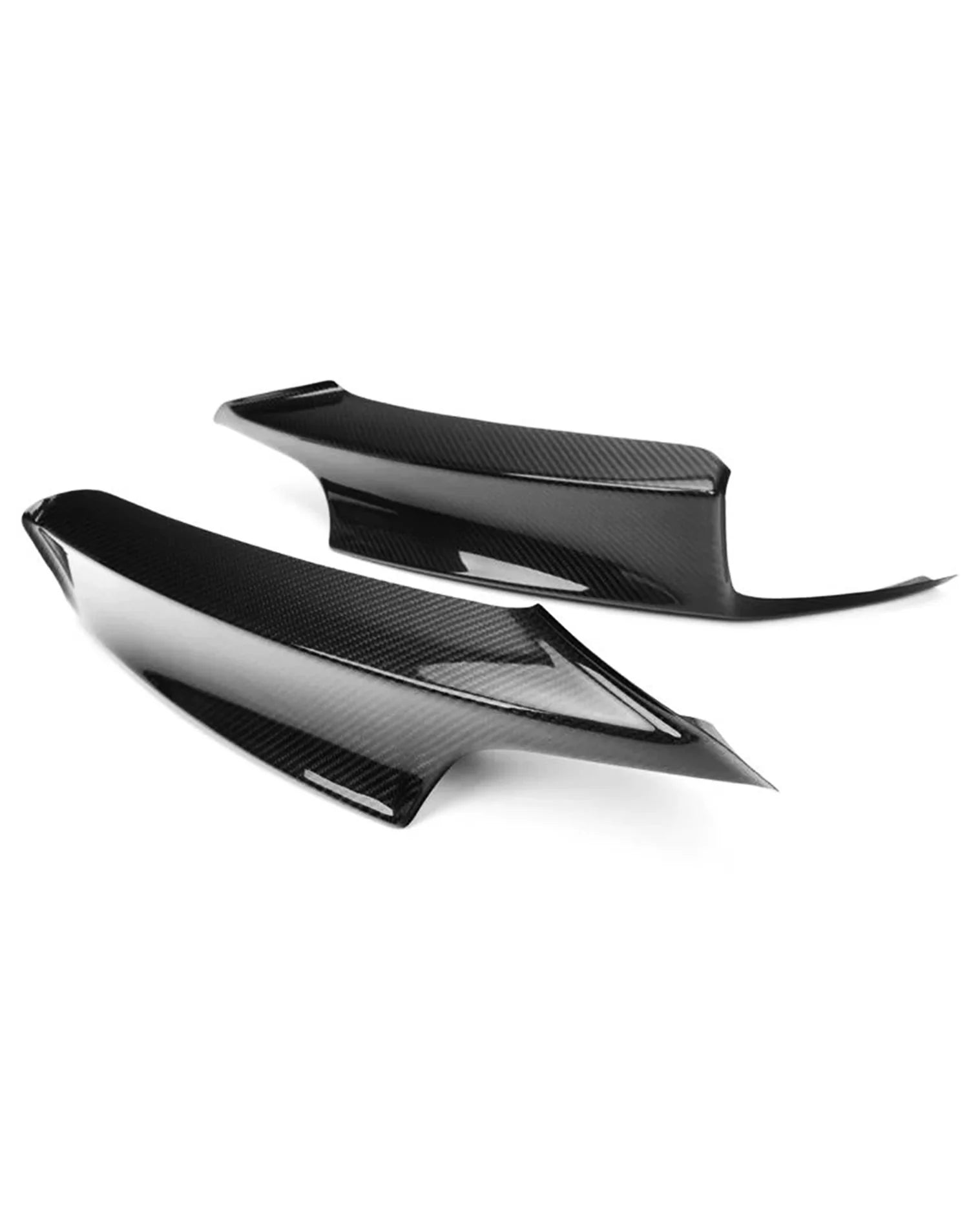 MP Style Carbon Fiber Front Splitters - F30 3 Series.