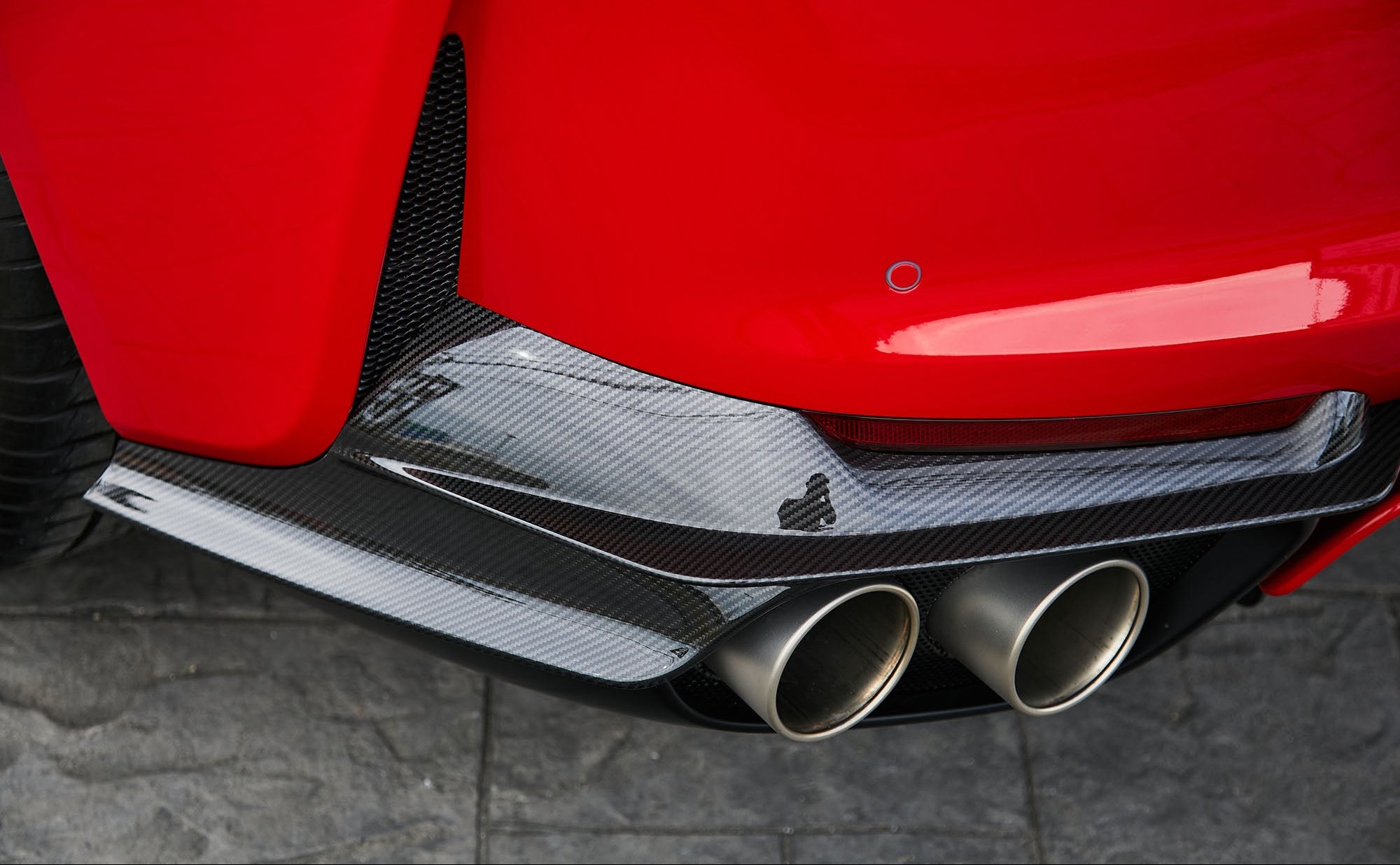 N Style Rear Side Splitters - Ferrari 812 Superfast