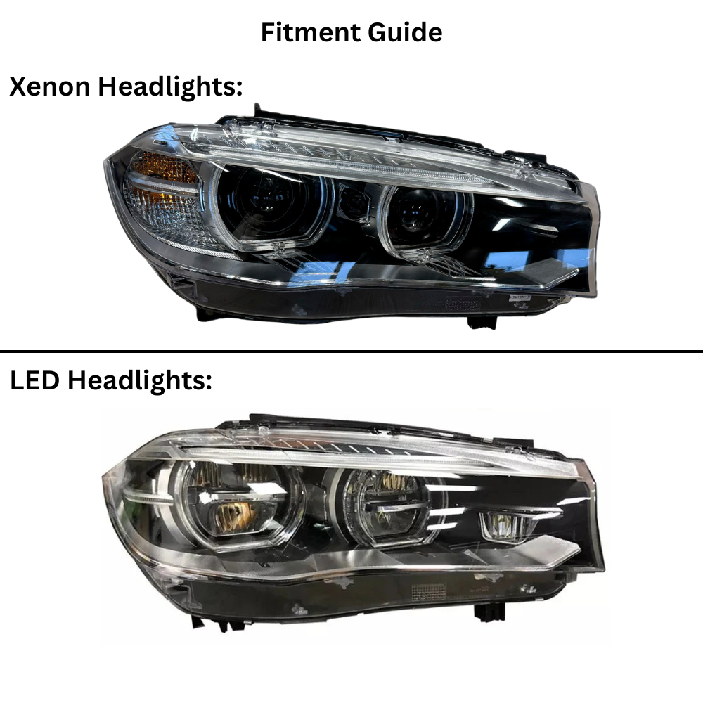Snake Eyes Style LED Headlights - BMW F15 X5 | X5M (2014-2018)
