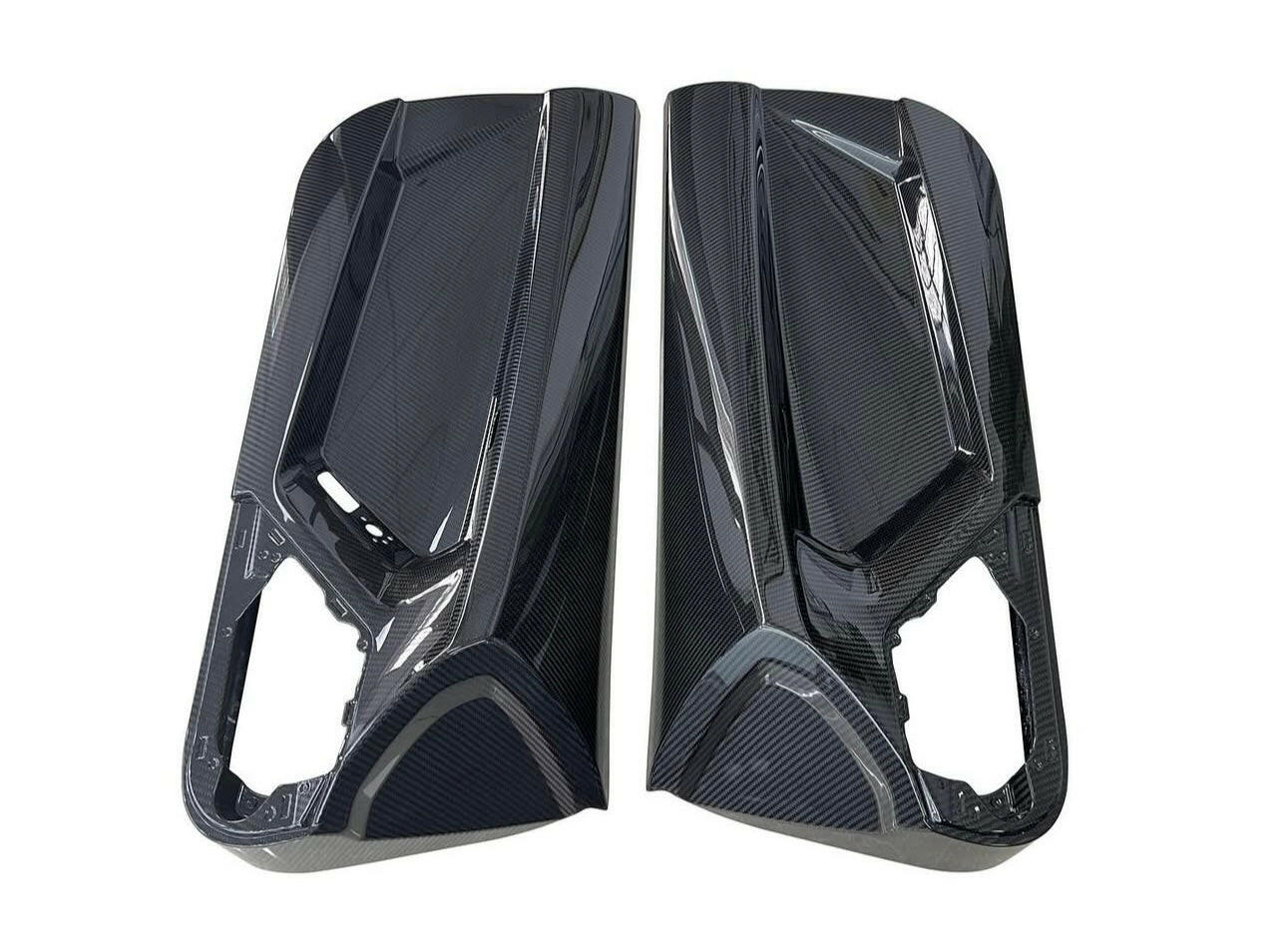SVJ Style Carbon Fiber Inner Door Panels - Lamborghini Aventador LP700 / LP720 / LP740.