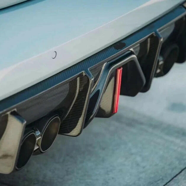 F1 Style V1 Carbon Fiber LED Fiber Diffuser - G80 M3 | G82/G83 M4.