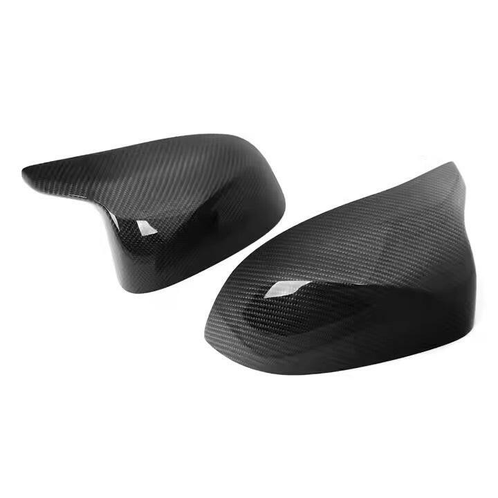 Carbon Fiber Mirror Caps - F95 X5M.