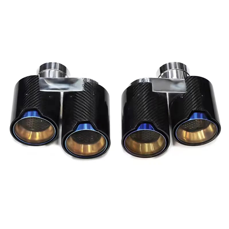 M Performance Quad Exhaust Tips - G20 330i & 330E | G22 430i | G42 230i