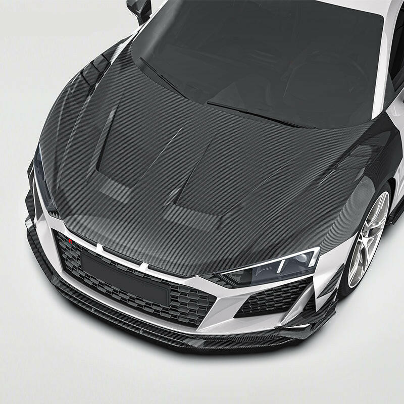 Paktechz Carbon Fiber Hood - Audi R8 (2019-2024).