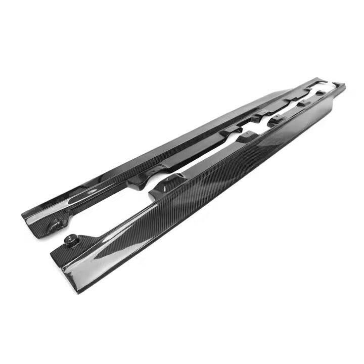 RZ Style Carbon Fiber Side Skirts - C190 AMG GT (2015-2017).