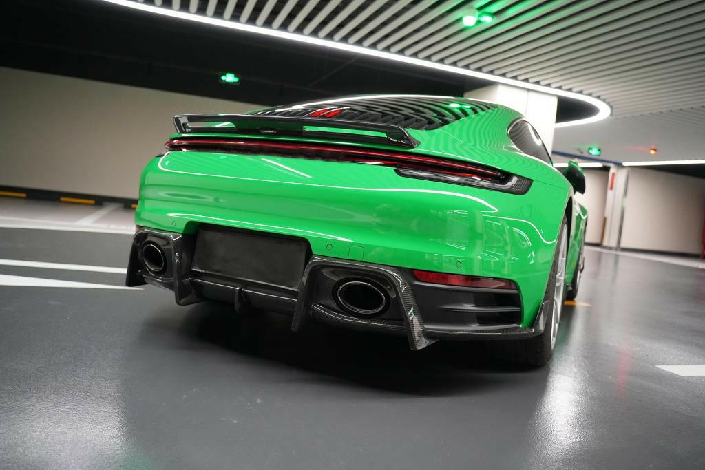 Euro Auto Style Carbon Fiber Diffuser - Porsche Carrera/S/4/4S (992.1).