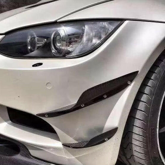 KA Style Carbon Fiber Front Canards - E92 M3.